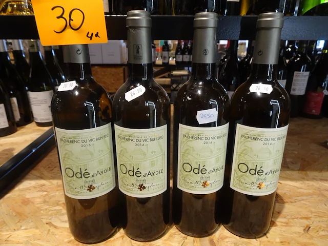 4x 75cl odé d'aydie witte wijn - afbeelding 4 van  4