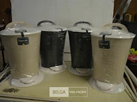 4x afvalemmertjes 6l - afbeelding 1 van  3