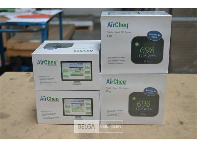 4x airteq smart co2 sensor - afbeelding 1 van  3