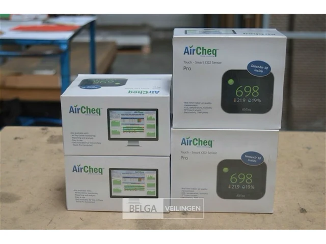 4x airteq smart co2 sensor - afbeelding 1 van  2