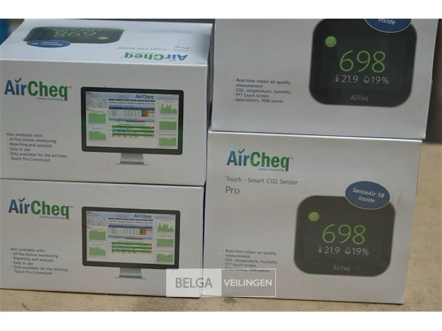 4x airteq smart co2 sensor - afbeelding 2 van  2