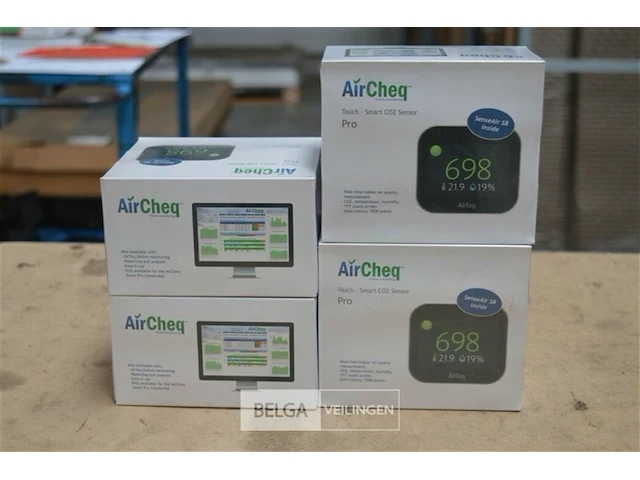 4x airteq smart co2 sensor - afbeelding 1 van  2