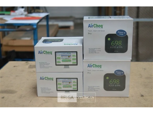 4x airteq smart co2 sensor - afbeelding 1 van  2