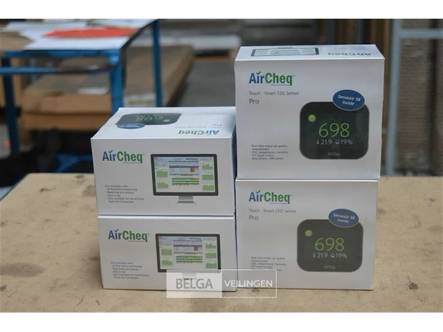 4x airteq smart co2 sensor - afbeelding 1 van  2