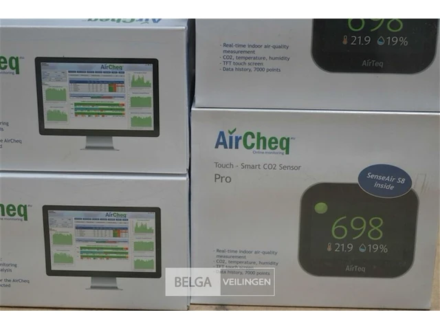 4x airteq smart co2 sensor - afbeelding 2 van  2