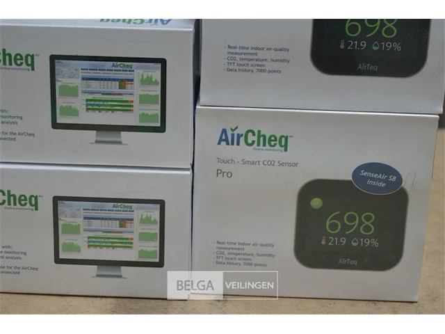 4x airteq smart co2 sensor - afbeelding 2 van  2