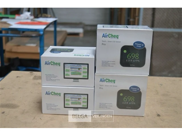 4x airteq smart co2 sensor - afbeelding 1 van  3