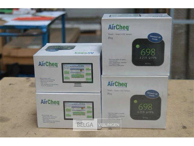4x airteq smart co2 sensor - afbeelding 2 van  3