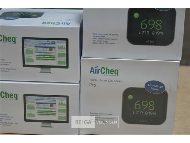 4x airteq smart co2 sensor - afbeelding 3 van  3