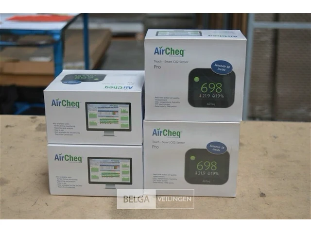 4x airteq smart co2 sensor - afbeelding 1 van  2