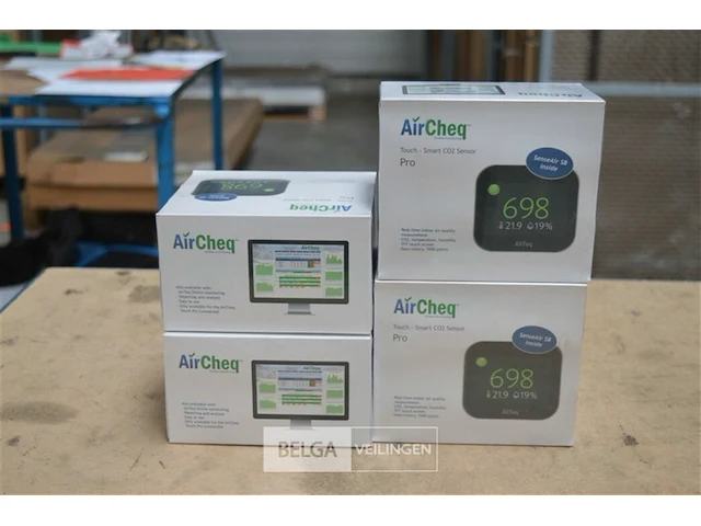 4x airteq smart co2 sensor - afbeelding 1 van  2