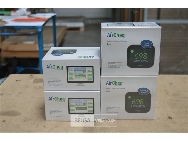 4x airteq smart co2 sensor - afbeelding 1 van  2
