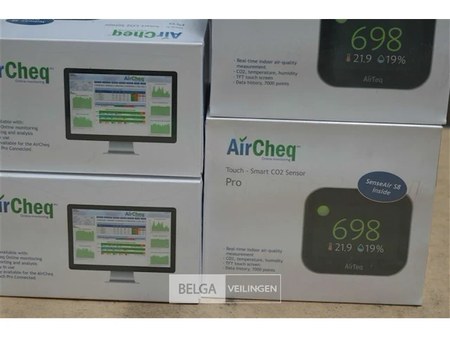 4x airteq smart co2 sensor - afbeelding 2 van  2