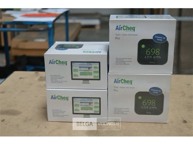 4x airteq smart co2 sensor - afbeelding 1 van  2