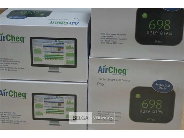4x airteq smart co2 sensor - afbeelding 2 van  2