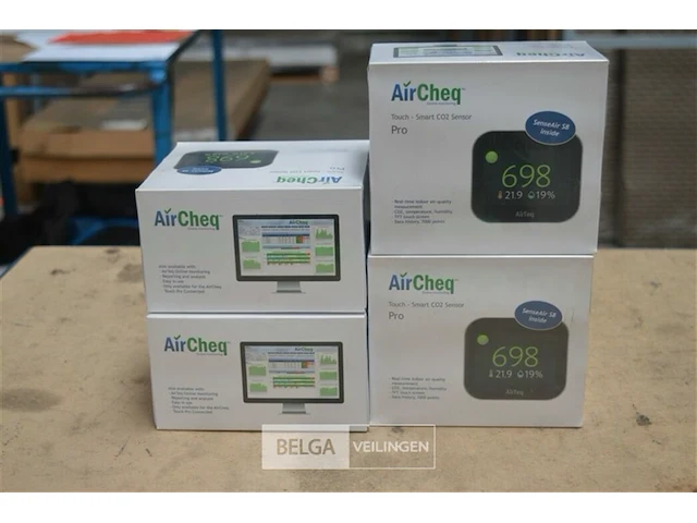4x airteq smart co2 sensor - afbeelding 1 van  2
