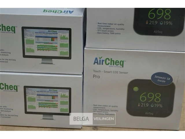 4x airteq smart co2 sensor - afbeelding 2 van  2