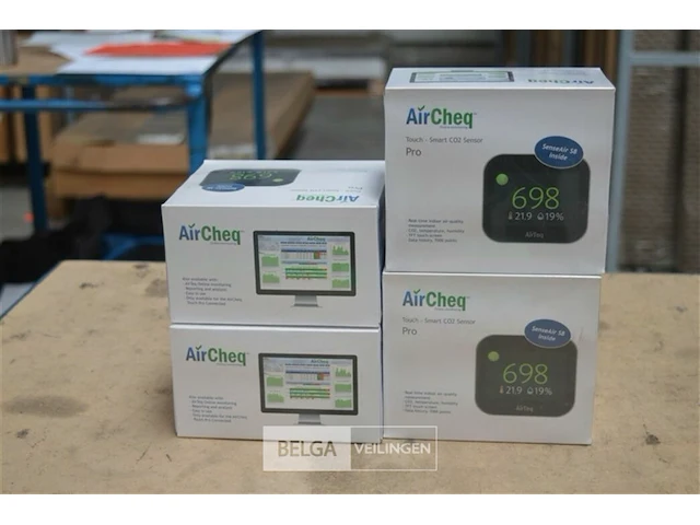 4x airteq smart co2 sensor - afbeelding 1 van  2