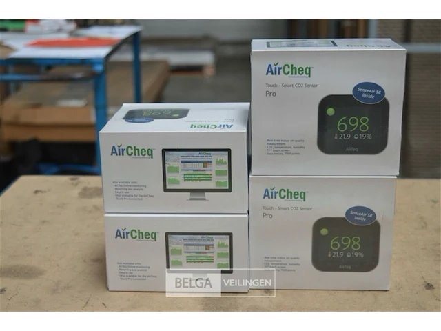 4x airteq smart co2 sensor - afbeelding 1 van  2