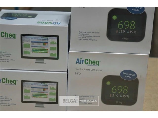 4x airteq smart co2 sensor - afbeelding 2 van  2