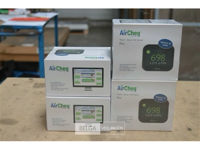 4x airteq smart co2 sensor - afbeelding 1 van  2