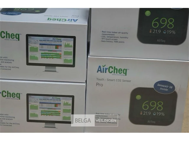 4x airteq smart co2 sensor - afbeelding 2 van  2