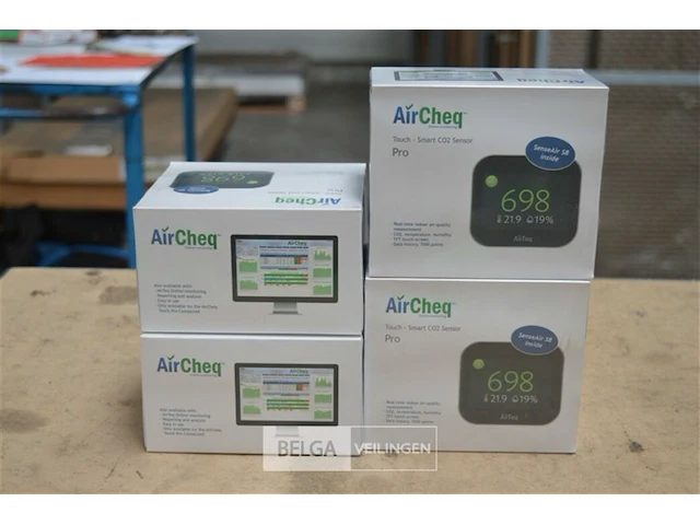 4x airteq smart co2 sensor - afbeelding 1 van  2