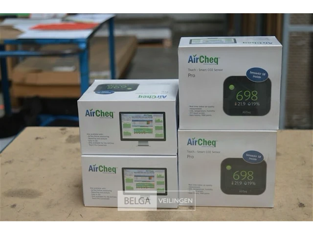 4x airteq smart co2 sensor - afbeelding 1 van  2