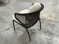4x alu bijzetstoel liv•out marble - afbeelding 2 van  4