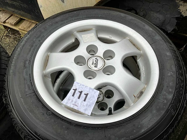 4x alu velg viper by rial - afbeelding 1 van  4
