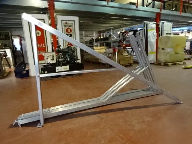 4x aluminium profiel zonnepanelen - afbeelding 1 van  4