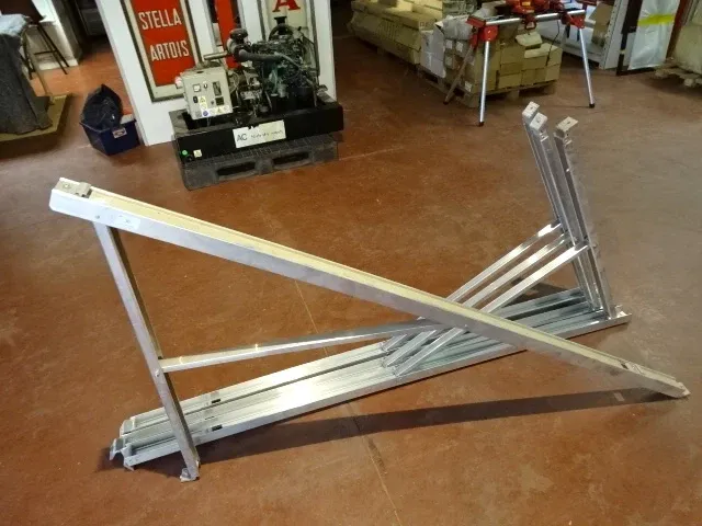 4x aluminium profiel zonnepanelen - afbeelding 2 van  4