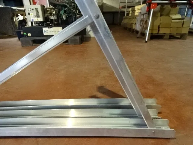 4x aluminium profiel zonnepanelen - afbeelding 3 van  4