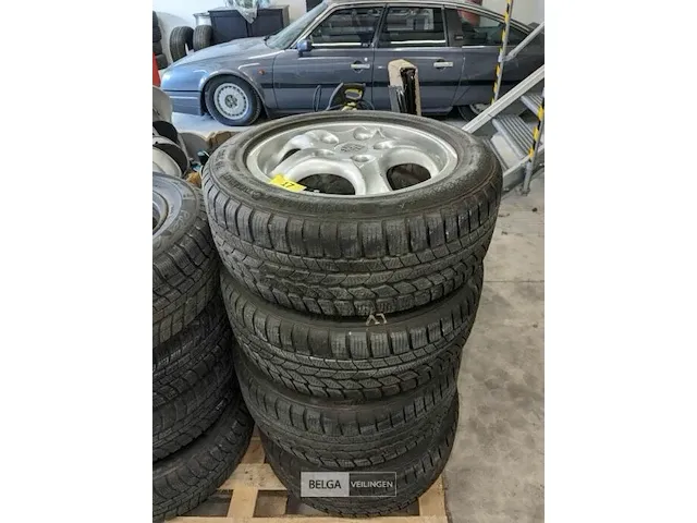 4x autoband met alu velg, continental ts790v, 205x55r10 94v - afbeelding 1 van  2