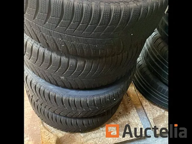 4x autobanden + velgen bridgestone 195/55r15 - afbeelding 5 van  5