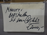 4x barstoel manutti - afbeelding 3 van  3