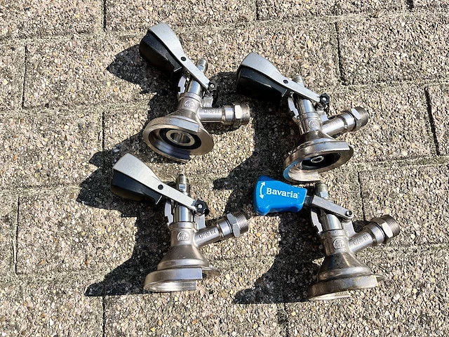 4x bier tap aansluiting - afbeelding 1 van  2