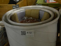 4x bloempotten - afbeelding 1 van  3