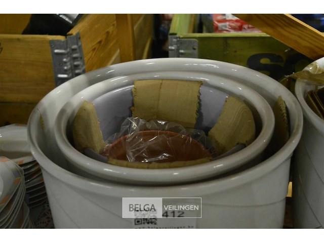 4x bloempotten - afbeelding 2 van  3