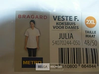 4x bragard koksvest dames maat 2xl - afbeelding 2 van  2