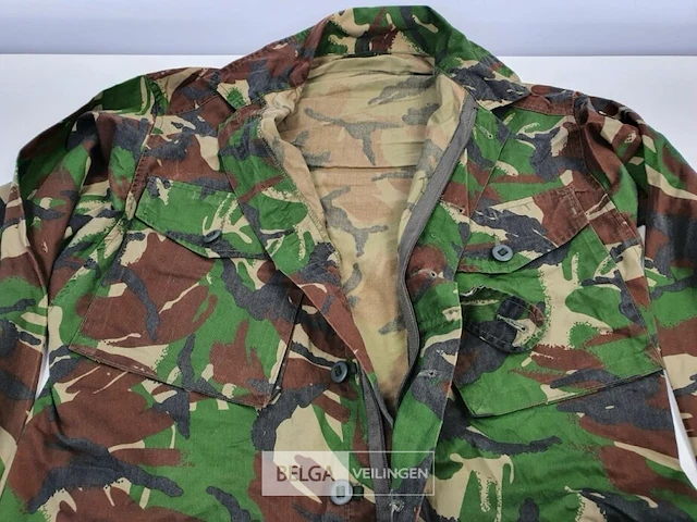 (4x) britse combat veldjas "lightweight", dpm camo - afbeelding 4 van  5