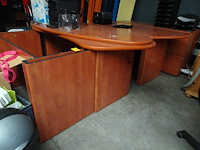 4x bureau + 2x bureaukastje - afbeelding 1 van  2