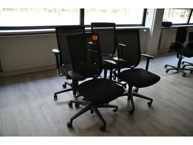 4x bureaustoel - afbeelding 1 van  1