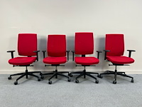 4x bureaustoel - afbeelding 1 van  3