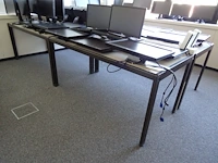 4x bureautafel + 11x stoel - afbeelding 1 van  5