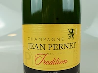 4x champagne jean pernet brut - afbeelding 2 van  5
