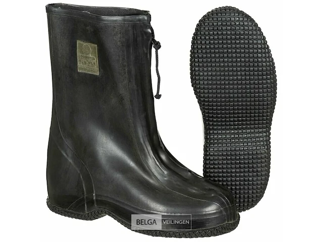 (4x) cosmoped chemical protective overschoenen rubber - afbeelding 1 van  2