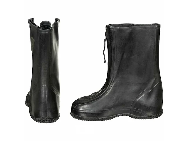 (4x) cosmoped chemical protective overschoenen rubber - afbeelding 2 van  2