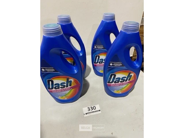 4x dash wasmiddel 1,44liter/32sc stralende kleuren - afbeelding 1 van  3