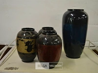 4x deco vaasjes - afbeelding 1 van  3